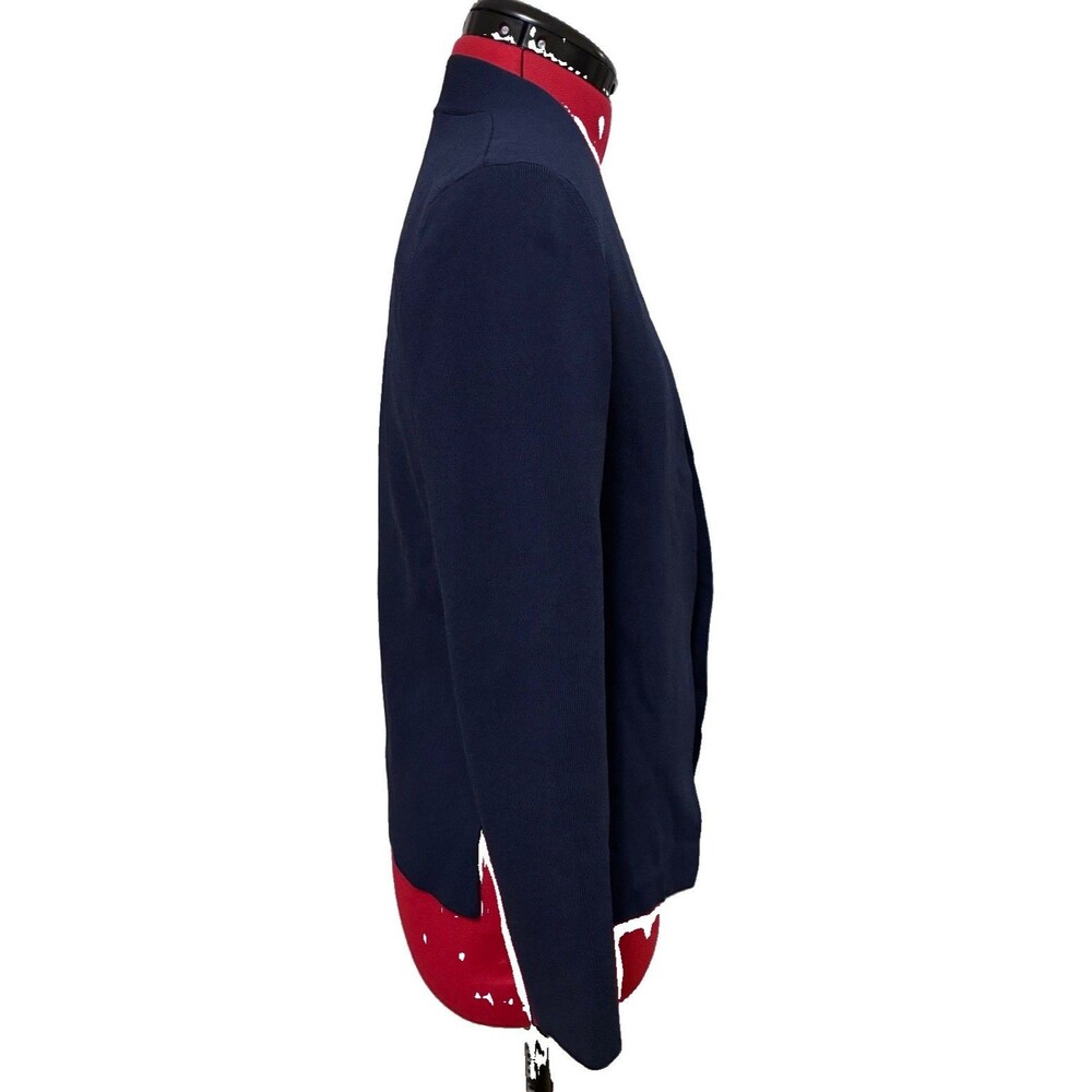 MM Lafleur Women’s Navy Cardigan Size Small - Picture 5 of 7